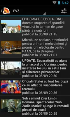 Stiri din Romania android App screenshot 10